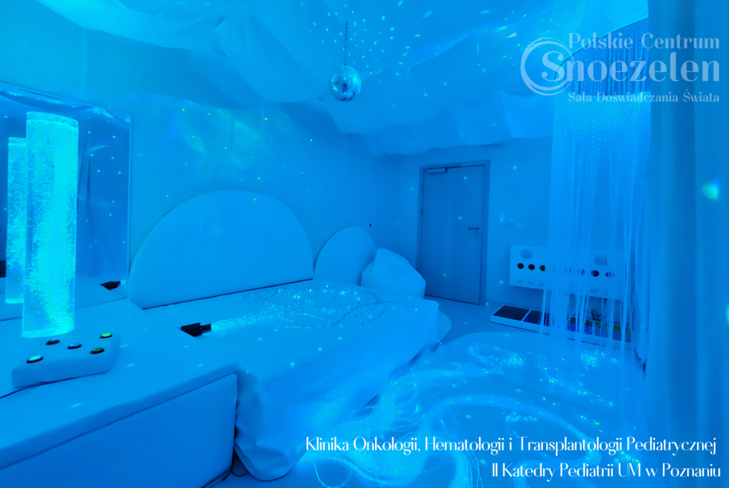 Sala Doświadczania Świata- Klinika Onkologii, Hematologii i Transplantologii Pediatrycznej II Katedry Pediatrii UM w Poznaniu