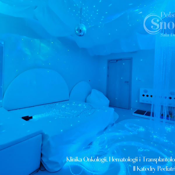 Sala Doświadczania Świata- Klinika Onkologii, Hematologii i Transplantologii Pediatrycznej II Katedry Pediatrii UM w Poznaniu