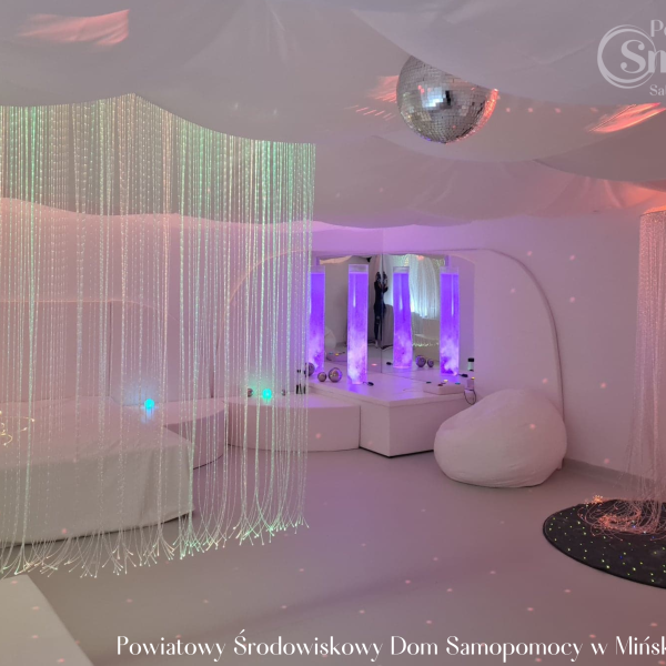 Sala Doświadczania Świata- Powiatowy Środowiskowy Dom Samopomocy w Mińsku Mazowieckim